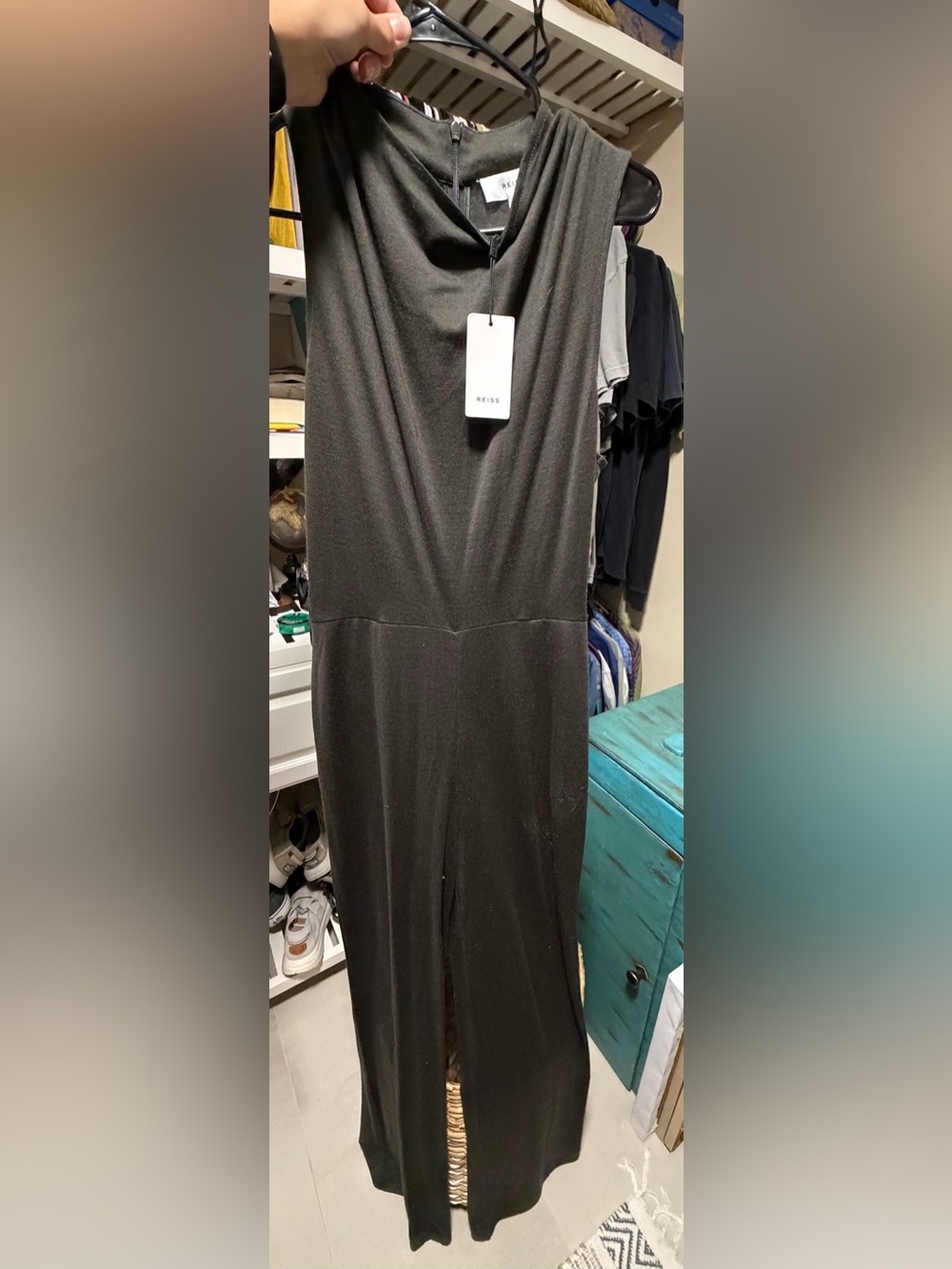 Reiss Green Sleeveless Romper
